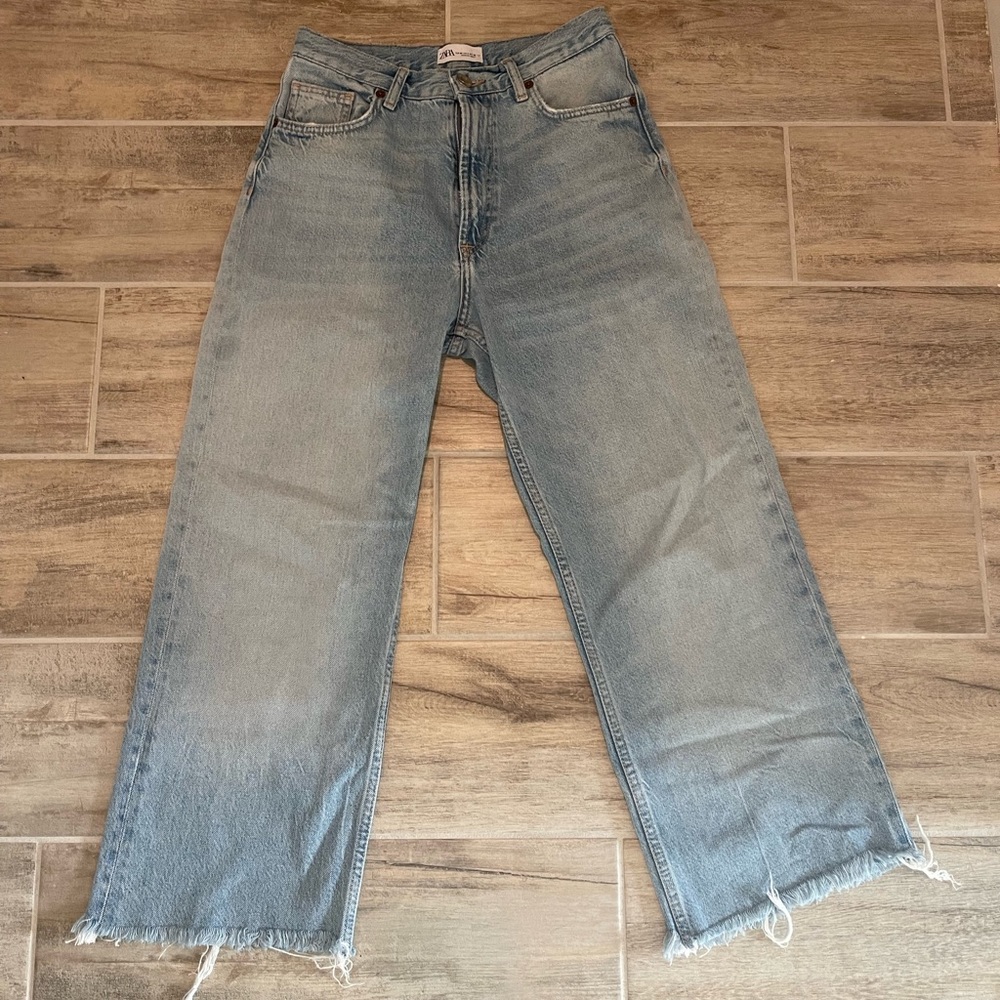 Zara wide leg jeans